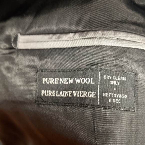 Brand New Daniel Hechter Paris Black 100% Wool Blazer Jacket Size 50 XL - Picture 3 of 11